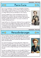 Vorschau - Bildkarten - Marie Curie - Wissenskartei - Berühmte Persönlichkeiten - Seite 3