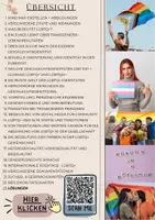 Vorschau - Unterrichtsreihen - Materialpaket rundum LGBTQ+ / LQBTQIA+ / Gender / Geschlechtsidentiät / Transgender / queer / non-binär / Sexualität mit Lösung (Klasse 7 8 9 10) - Seite 1