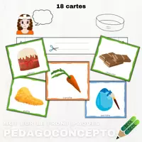 Aperçu - Cartes d'exercices - Mot sur le front_Pâques - Page de couverture