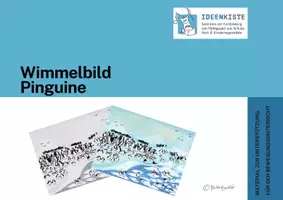 Vorschau - Bildkarten - Materialpaket Pinguine - Seite 1