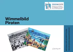 Vorschau - Bildkarten - Materialpaket Piraten - Seite 1