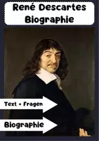 Vorschau - Merkblätter - René Descartes Biographie: Leben Werke Philosophie Mathematik - Deckblatt