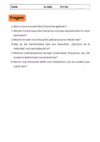 Vorschau - Merkblätter - René Descartes Biographie: Leben Werke Philosophie Mathematik - Seite 3