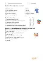 Vorschau - Arbeitsblätter - In a clothes shop - reading comprehension 5. Klasse - Seite 3
