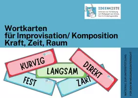 Vorschau - Bildkarten - Materialpaket Improvisation/ Komposition Kraft, Zeit, Raum - Seite 1