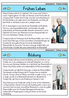 Vorschau - Bildkarten - Michael Faraday - Wissenskartei - Berühmte Persönlichkeiten - Seite 1