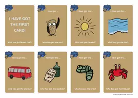 anteprima - Quiz - Brown Owl At the Seashore - I HAVE GOT ... WHO HAS GOT ...? - Pagina 1