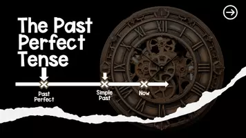 Vorschau - Präsentationen/Tafelbilder - PAST PERFECT TENSE - Interaktive Präsentation - Seite 1