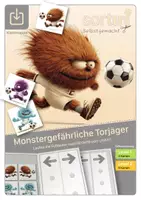 Vorschau - Stationenlernen - Klettmappen Fußball EM | rechts oder links | Level 1 + 2 - Deckblatt