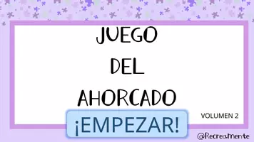 Vista previa - Juegos / Gamificación - Juego Interactivo del ahorcado VOLUMEN 2 - PowerPoint - Portada