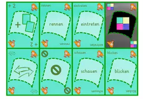 Vorschau - Spiele - Mau Mau-® Wortfelder (Wortfelder: sagen, sehen, gehen, essen) Deutsch - Seite 3