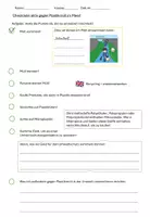 Vorschau - Arbeitsblätter - Checkliste: Aktiv gegen Plastikmüll im Meer! - Deckblatt