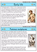Vorschau - Arbeitsblätter - Knowledge card index - 70 famous personalities - material package - Seite 2