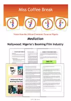 Vorschau - Arbeitsblätter - Nollywood: Nigeria‘s Booming Film Industry (Mediation) - Deckblatt