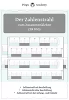 Vorschau - Mal- und Bastelvorlagen - Zahlenstrahl bis 100 zum Zusammenkleben - Deckblatt