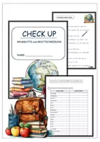 Vorschau - Arbeitsblätter - "CHECK UP" Grammatik&RS&Lesen" 1. Klasse (5. Schulstufe) - Deckblatt