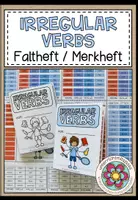 Vorschau - Fördermaterial/Inklusion - IRREGULAR VERBS - Faltheft (Merkheft) - Deckblatt