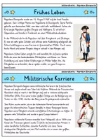 Vorschau - Bildkarten - Napoleon Bonaparte - Wissenskartei - Berühmte Persönlichkeiten - Seite 1
