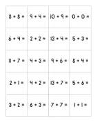 Vorschau - Spiele - Rechenpuzzles (Herbst) Igel und Pilz (Addition und Subtraktion im Zwanzigerraum) - Seite 2