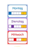 Vorschau - Bildkarten - Dauerkalender fürs Klassenzimmer - Seite 1