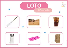 Aperçu - Apprentissages en autonomie - Loto : série rose Montessori - Page 3