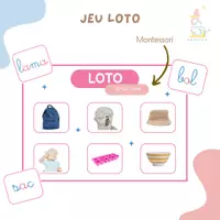 Aperçu - Apprentissages en autonomie - Loto : série rose Montessori - Page de couverture