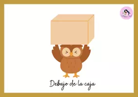 Vista previa - Refuerzo / NEE / Materiales de apoyo - FICHAS DE NOCIONES ESPACIALES - BUHO - página 3