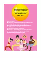 Aperçu - Fiches - Recommandations activité physique femmes enceintes - Page de couverture