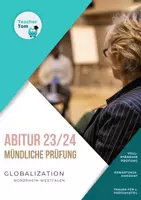 Vorschau - Klassenarbeiten - Englisch mündliche Abiturprüfung NRW Globalization - Deckblatt