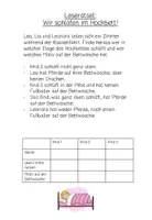 Vorschau - Arbeitsblätter - Leserätsel "Klassenfahrt" /Logicals - Seite 2