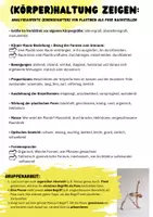 Vorschau - Arbeitsblätter - 45-Minuten-Kunst: Der Körper: Eigenschaften von Plastiken nachstellen (Kunst Sek2, EF Q1 Q2, Abitur, Analyseaspekte) - Seite 1