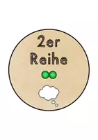 Vorschau - Stationenlernen - Materialpaket - Legekreise kleines Einmaleins (kleines 1x1) - Seite 1