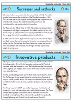 Vorschau - Bildkarten - Steve Jobs - Knowledge card index - Famous personalities (English) - Seite 2