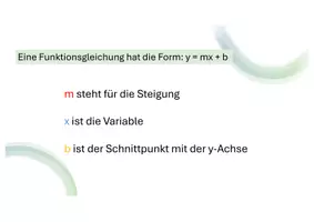 Vorschau - Arbeitsblätter - Funktionsgleichung aufstellen Tafelbilder und AB - Seite 3