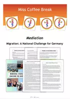 Vorschau - Arbeitsblätter - Migration: A National Challenge for Germany (Mediation) - Deckblatt