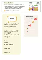 Vorschau - Arbeitsblätter - Rollenkarten "hacer la compra en el mercado" - Seite 2