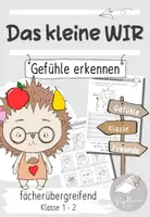Vorschau - Arbeitsblätter - Begleitmaterial zu "Das kleine Wir" | Gefühle erkennen - Deckblatt