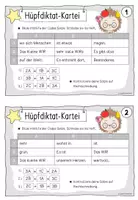 Vorschau - Aufgabenkarten - Hüpfdiktat-Kartei zum Buch "Das kleine WIR"| Abschreibkarten - Seite 3