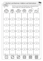 Vorschau - Spiele - Würfelrennen, Grundrechenarten, ZR100, differenziert - Seite 2