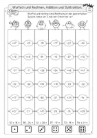 Vorschau - Spiele - Würfelrennen, Grundrechenarten, ZR100, differenziert - Seite 3