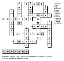 Vorschau - Arbeitsblätter - Ma chambre - Vokabeleinführung, Spiele, Übungen - Seite 3