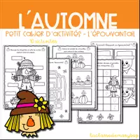 Aperçu - Jeux - Épouvantail - Petit fichier - 10 activités - Page de couverture