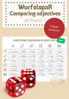 Vorschau - Spiele - Würfelspaß: Comparing adjectives ab Klasse 7 - Deckblatt