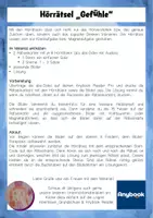 Vorschau - Arbeitsblätter - AnybookPro Material: Hörrätsel Gefühle - Seite 1