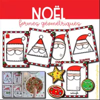 Aperçu - Jeux - Noël - Formes géométriques - Page de couverture