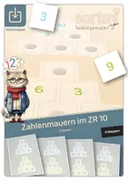 Vorschau - Stationenlernen - 4 Klettmappen | Zahlenmauern im ZR 10 - Deckblatt