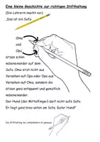 Vorschau - Unterrichtsreihen - Schriftpflege: Grundschrift mit den Häufigkeitswörtern zum Abschreiben - Seite 2