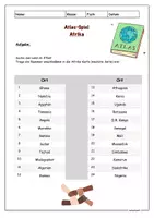 Vorschau - Arbeitsblätter - Materialpaket Geographie - Unsere Kontinente - Seite 1