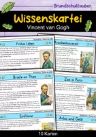 Vorschau - Arbeitsblätter - Vincent van Gogh MEGABUNDLE - Wissenskartei, Lückentext, Steckbrief, Suchsel - Seite 1