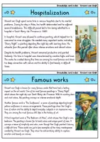 Vorschau - Bildkarten - Vincent van Gogh - Knowledge card index - Famous personalities (English) - Seite 3